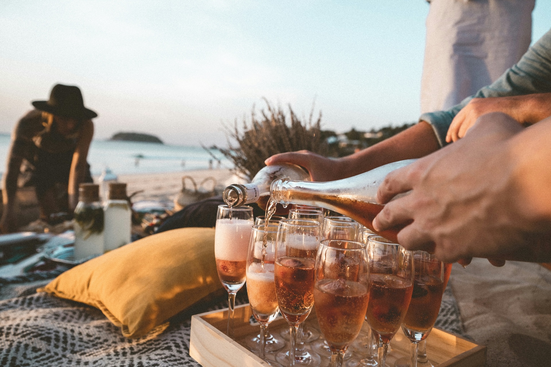 Rosé champagne